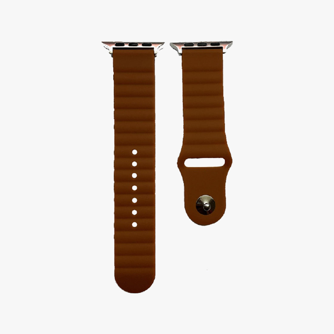 Ribbed Textured Silicon Strap for Apple Watch