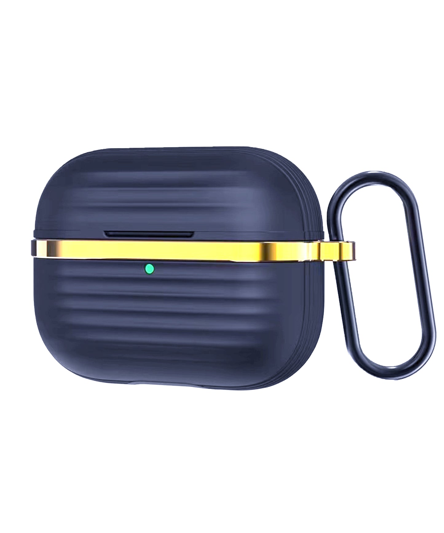 Silicon AirPod Case with Gold Insert