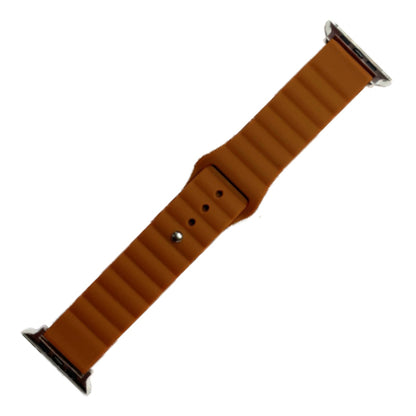 Ribbed Textured Silicon Strap for Apple Watch